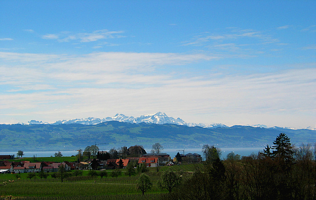 Föhnsicht am Bodensee