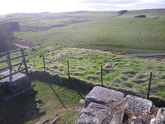 Cawfield, Milecastle 42 : l'entrée nord.