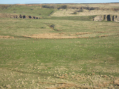 Traces de camps romains près de Cawfield ?