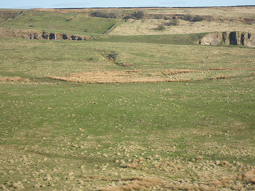 Traces de camps romains près de Cawfield ?