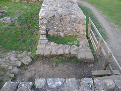 Milecastle 39 : l'entrée sud.