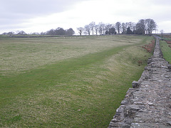 Birdoswald : le mur 2.