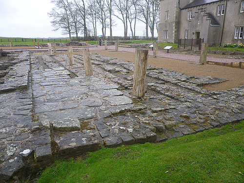 Birdoswald : "dark age Hall".