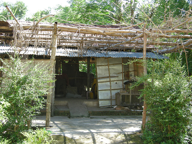 Blick in ein Bauernhaus