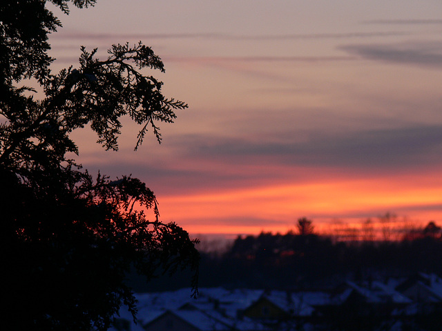 Abendrot 2009-02-19 (2)