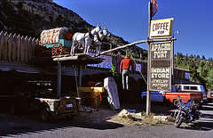 The very strange Apache Fort - Indian Store