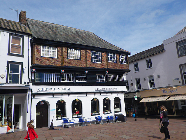 Carlisle : la maison des guildes.