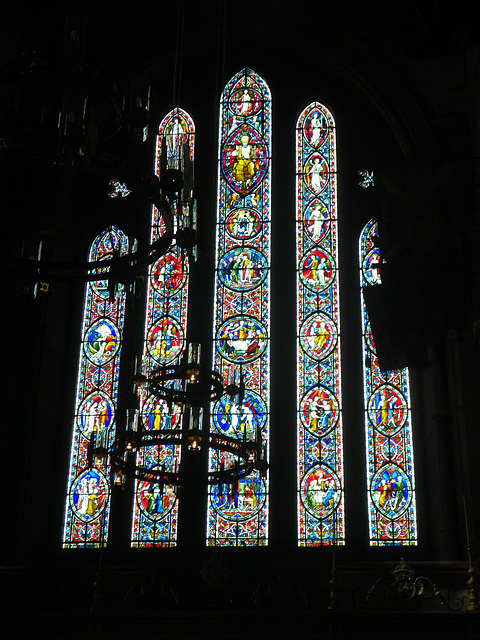 Carlisle : cathédrale, vitraux