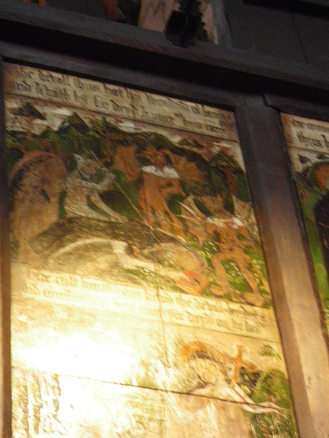 Carlisle, cathédrale : fresques