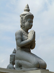 Statue, Royal Palace, Phnom Penh