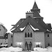 Abbaye de St-Benoit-du-lac - Québec, Canada -  Février 2009- Noir et blanc.  B & W