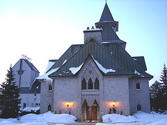 Abbaye de St-Benoit-du-lac - Québec, Canada -  7 février 2009