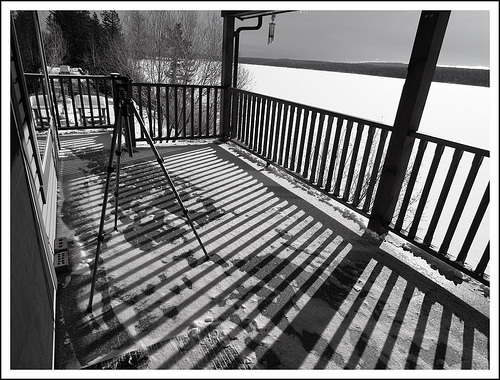 Our deck at the lake.