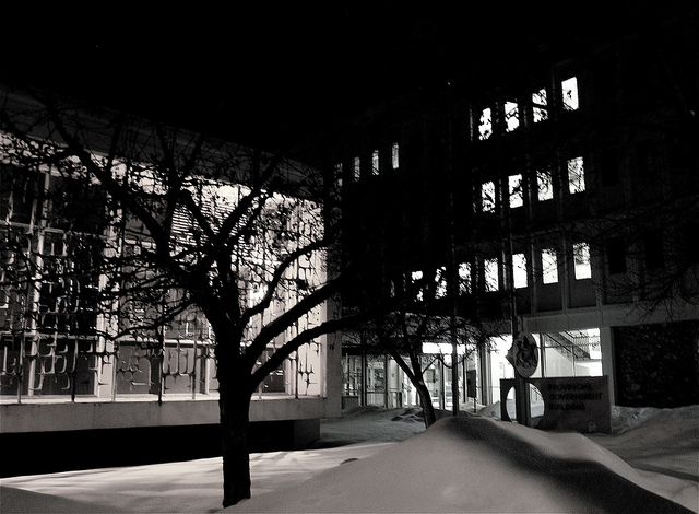 Provincial Government Building, Quesnel, BC Canada