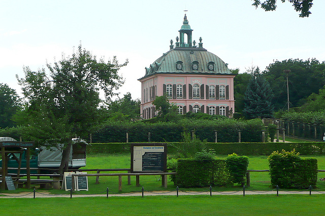 Spaziergang am Fasanenschlößchen - Moritzburg - August 2008