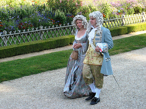 Monsieur le marquis et Madame la marquise de Blandy