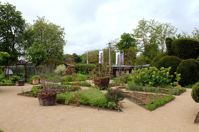 Une vue du potager