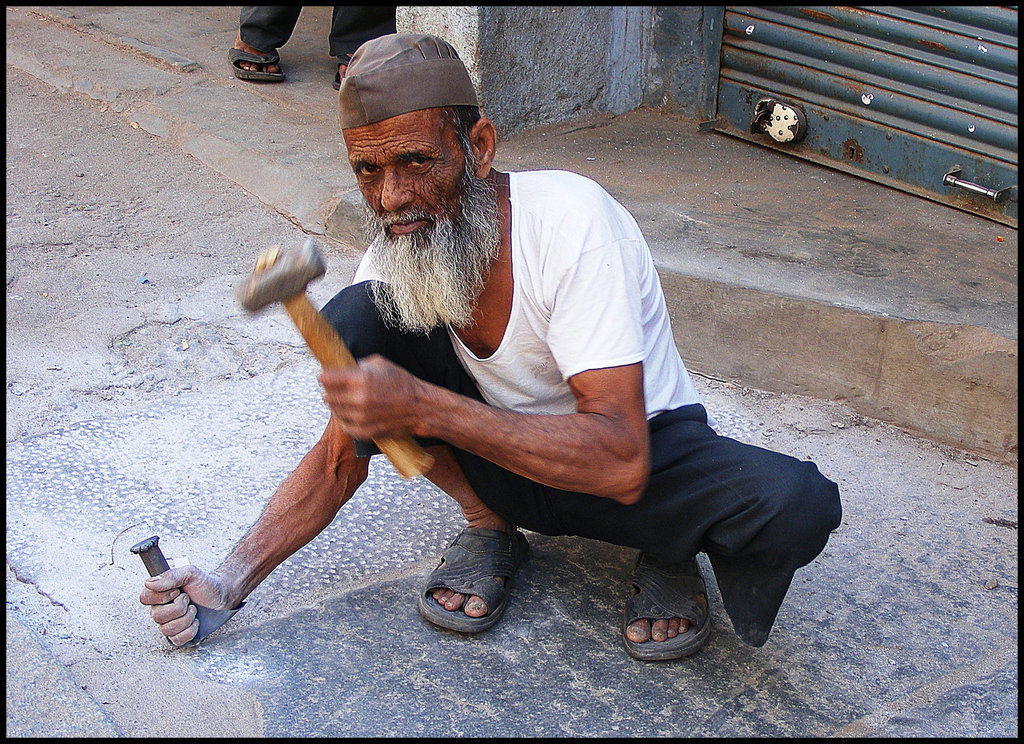 Street worker