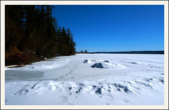 Winter at Lac La Hache, BC