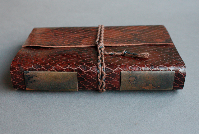 Snakeskin journal