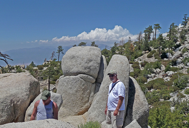 Pete & Ed on Black Mountain (0395)