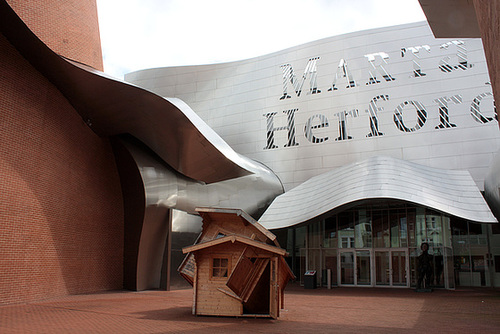 Eingang des MARTa Herford