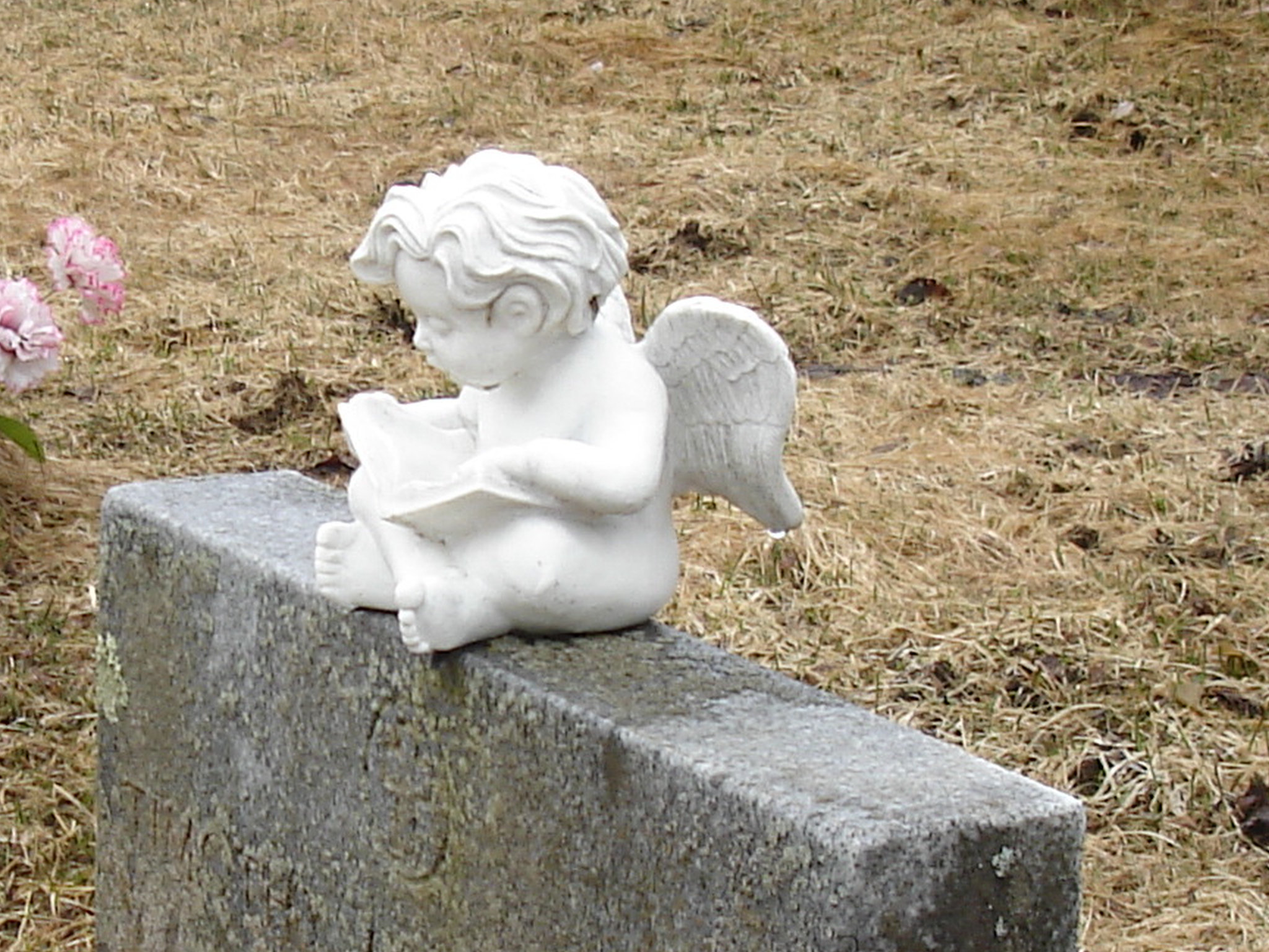 Mountain view cemetery. Saranac lake area.  NY. USA . March 29th 2009