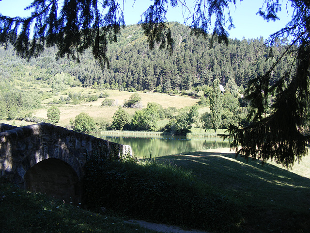 le lac à belcaire