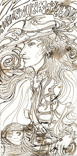 Art Nouveau Pirate