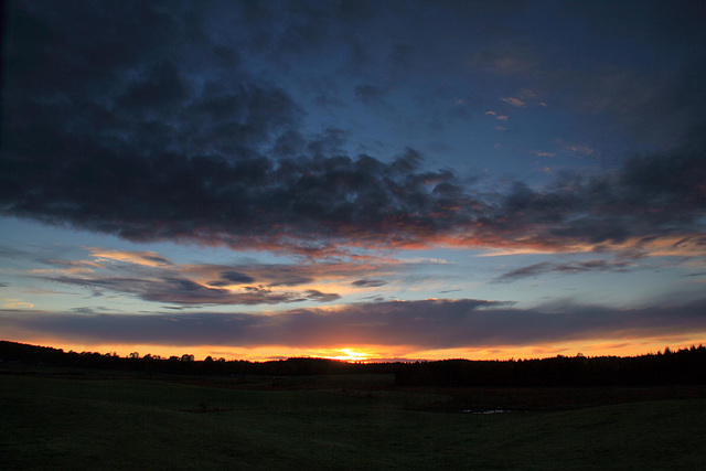 Autumn Evening Skies