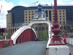 Newcastle : pont à bascule.