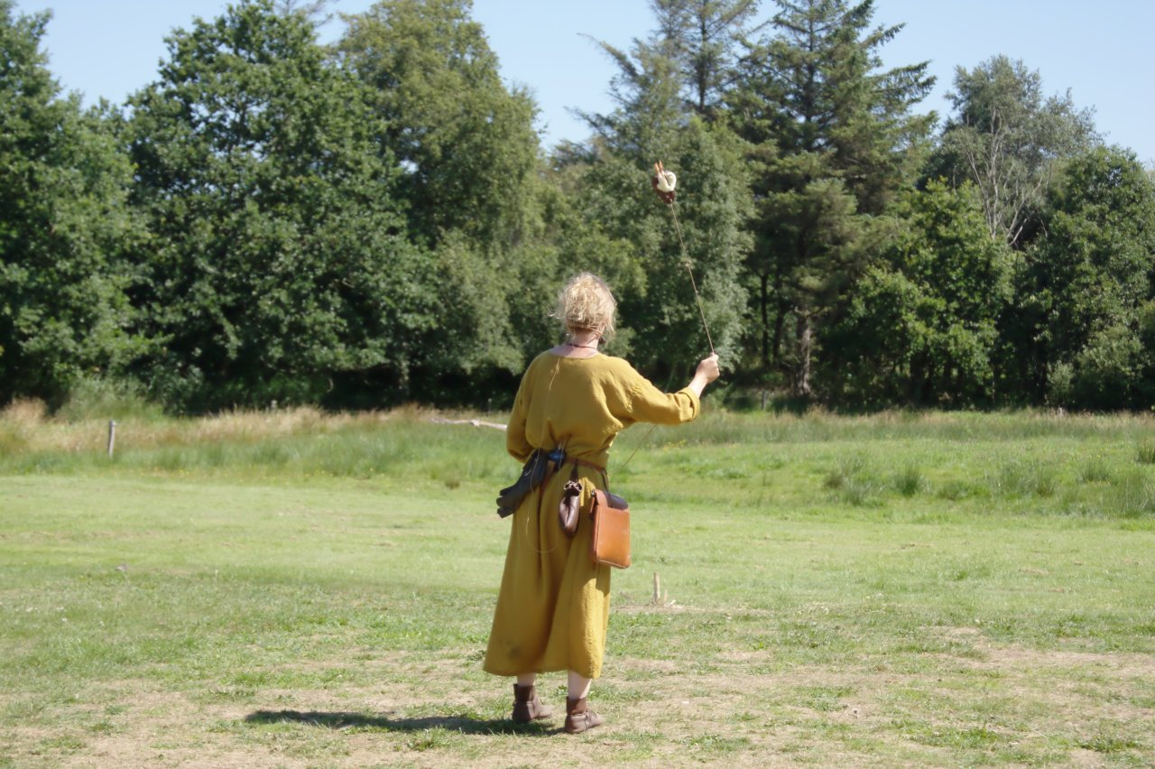 Ribe Vikingcenter - Falconry demonstration