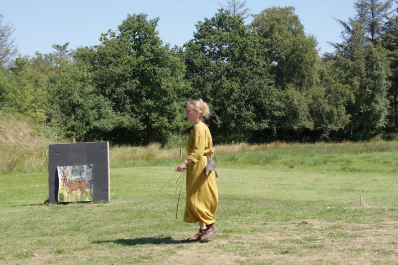 Ribe Vikingcenter - Falconry demonstration