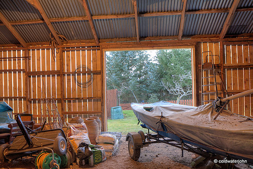 Barn Renovation - Progress today!