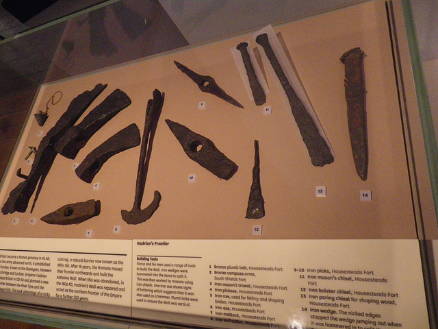 Great North Museum - équipement 6 : outils
