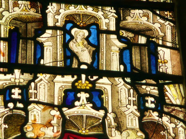 wilby,  st.sitha in  c15 glass