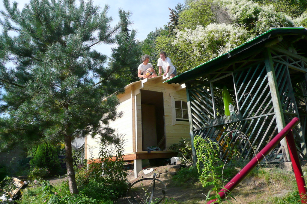 Gatenhaus mit Sauna