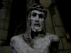 Paris, Basilique du Sacré-Coeur, crypte, Jesus Christ (sculpture) (1)