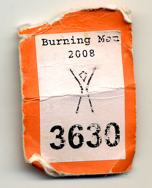 Burning Man Camera Tag