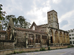 temple church ruin, bristol