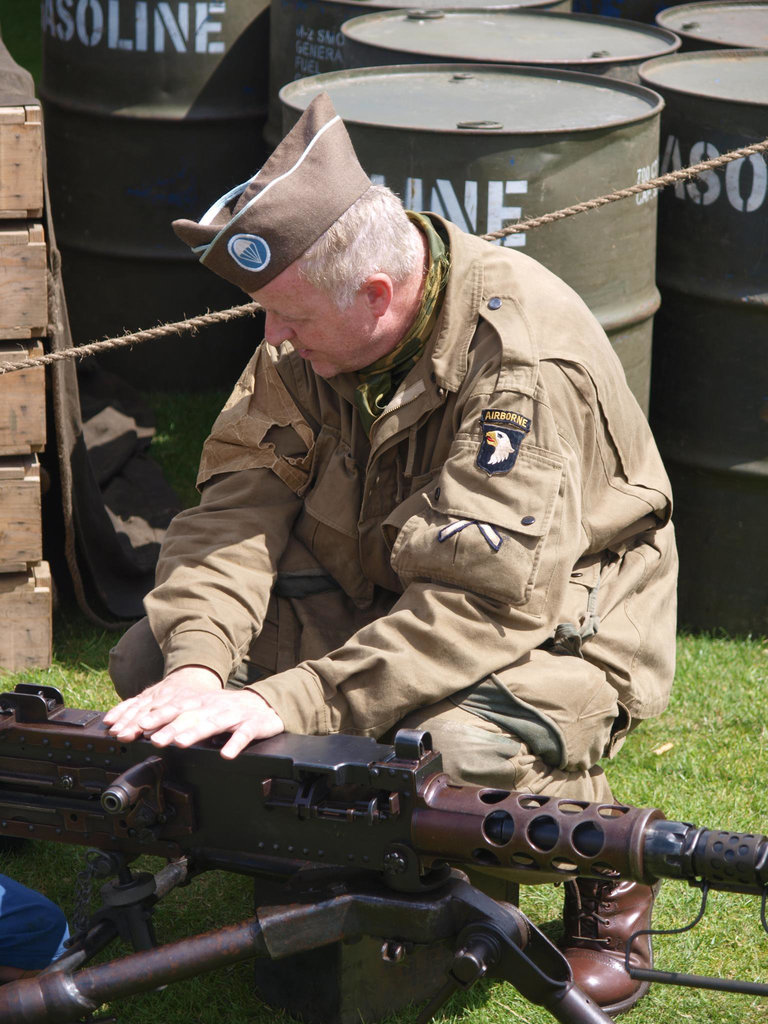 US Army Re-enactor 1