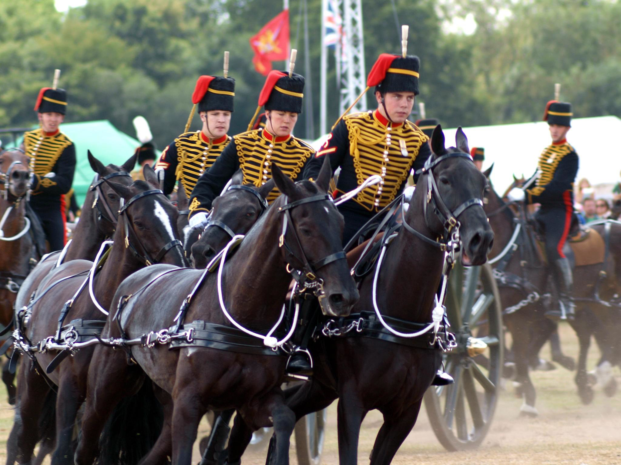 Musical Drive Kings Troop Royal Horse Artillery 7