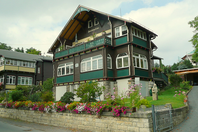 Holzhäuser von 1904 in Ostrau bei Bad Schandau