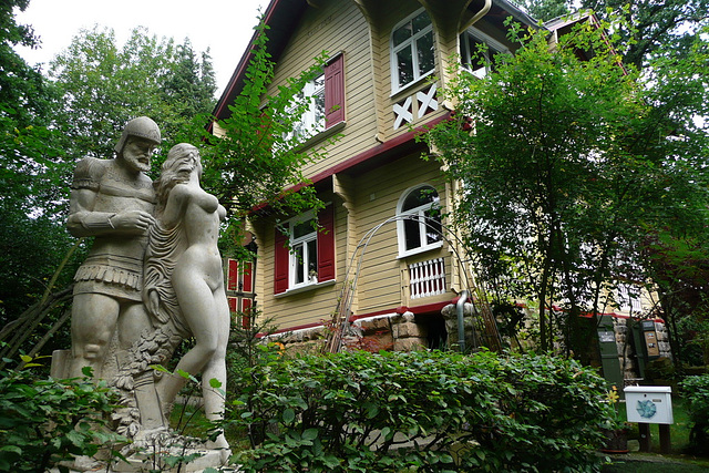 Holzhäuser von 1904 in Ostrau bei Bad Schandau