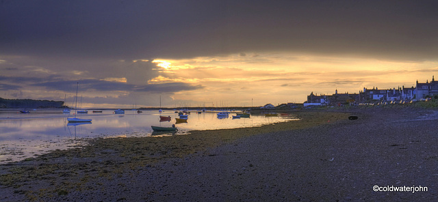 Findhorn Bay July 15 evening