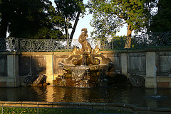 Brunnen auf der Brühlschen Terrasse