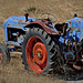 The red-blue tractor.......
