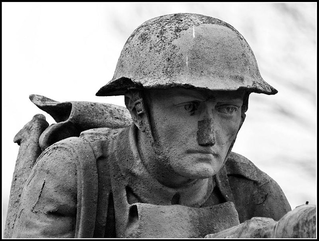 War Memorial Guildhall Square Portsmouth - Detail