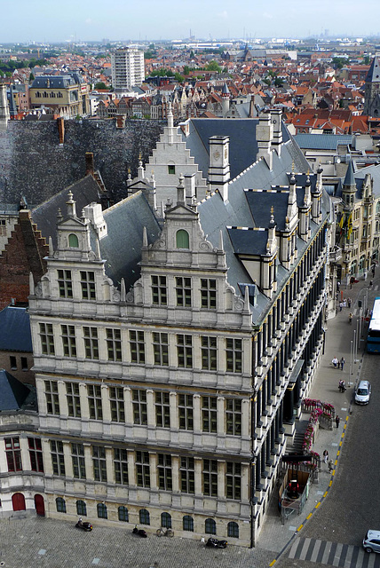Gent Cloth Hall from Belfort 1