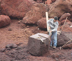 Steinbearbeitung / Stone cutting